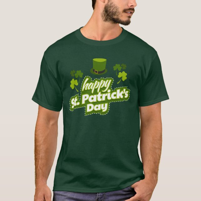 Camiseta Feliz Día de San Patricio (Anverso)