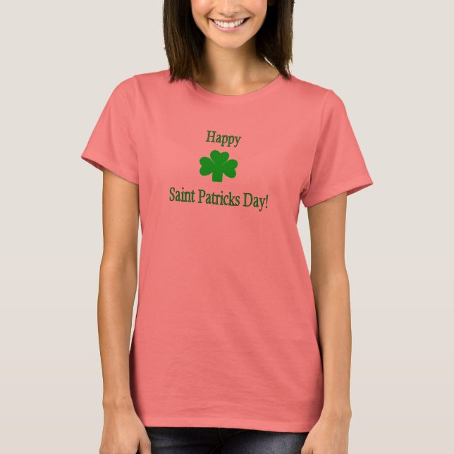 Camiseta Feliz Día de San Patricio (Anverso)
