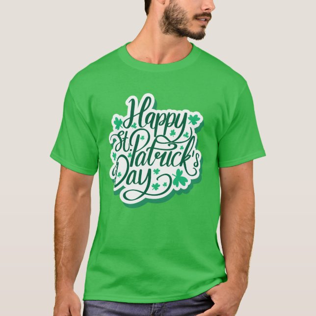 Camiseta Feliz Día de San Patricio (Anverso)