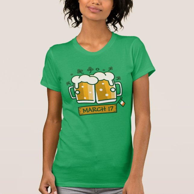 Camiseta Feliz Día de San Patricio (Anverso)