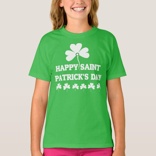 Camiseta 'Feliz Día de San Patricio' (Anverso)