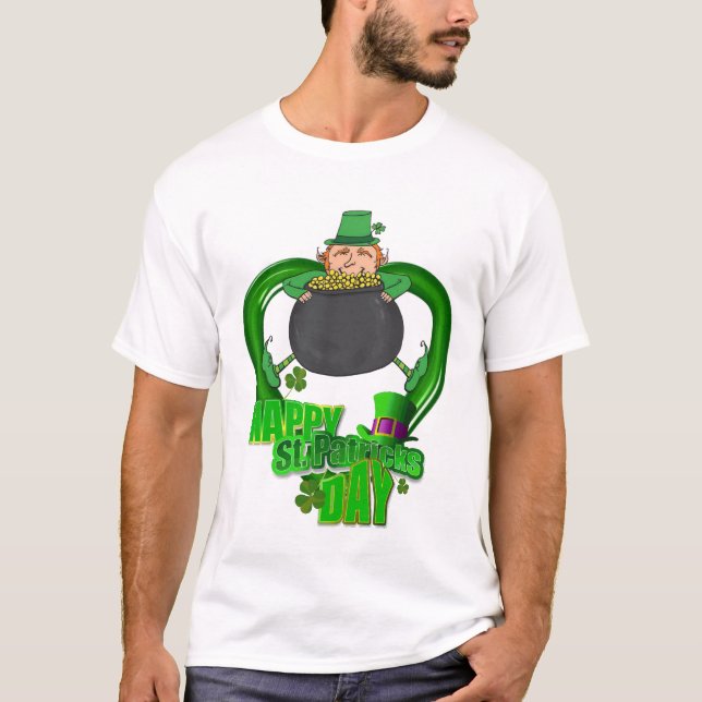 Camiseta Feliz Día de San Patricio (Anverso)