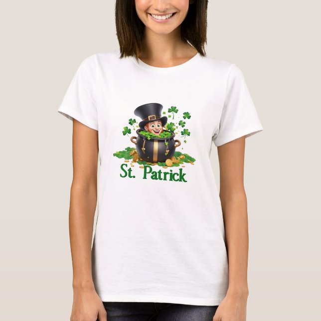 Camiseta Feliz Día de San Patricio (Anverso)