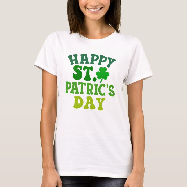 Camiseta Feliz Día de San Patricio (Anverso)