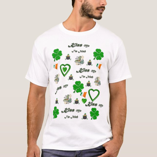 Camiseta Feliz Día de San Patricio (Anverso)