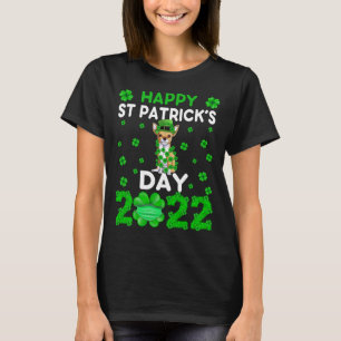 Camiseta Feliz Día de San Patricio 2022 Chichahua Dog Clove