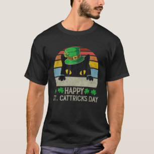 Camiseta Feliz Día de San Patricio 2022 lindo gatos gatitos