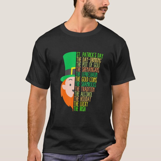 Camiseta Feliz Día de San Patricio 2022 Todo El Apodo Todos (Anverso)