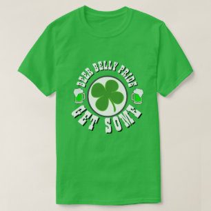 Camiseta Feliz Día de San Patricio, BELLY de CERVEZAS