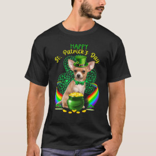Camiseta Feliz Día de San Patricio Chihuahua Leprechaun Gor