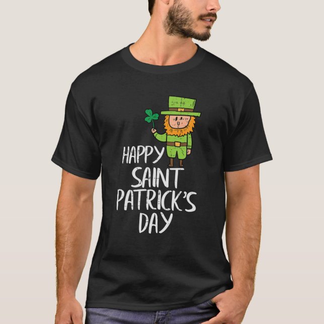 Camiseta Feliz Día de San Patricio Día de los Niños del Día (Anverso)