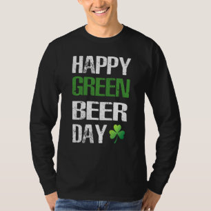 Camiseta Feliz Día de San Patricio, divertida cerveza verde