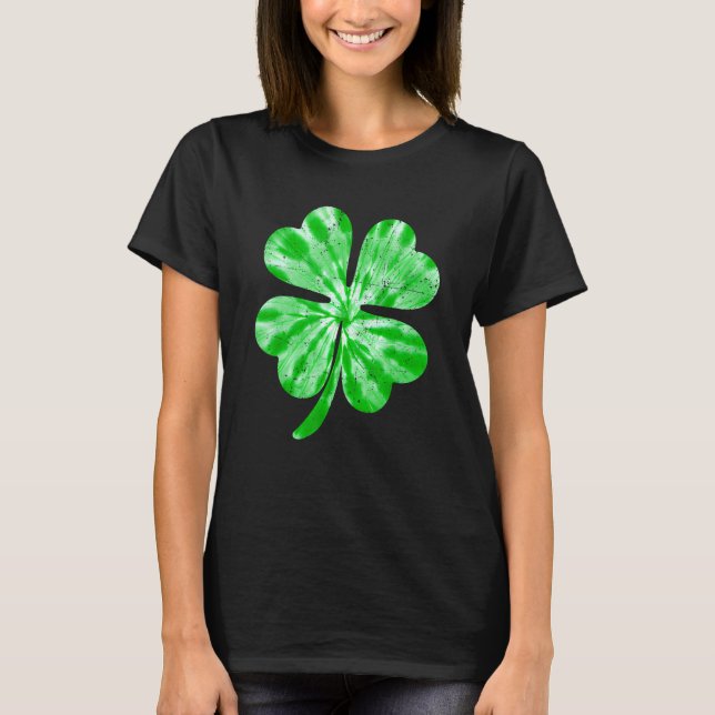 Camiseta Feliz Día de San Patricio, el día del Shamrock de  (Anverso)