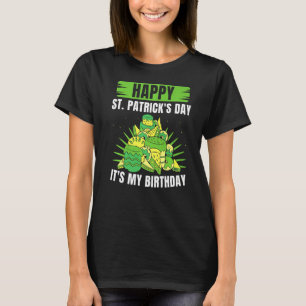 Camiseta Feliz Día de San Patricio, es mi cumpleaños