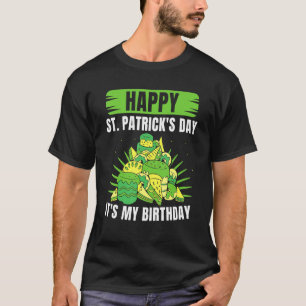 Camiseta Feliz Día de San Patricio, es mi cumpleaños
