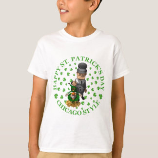 Camiseta Feliz Día de San Patricio - Estilo Chicago