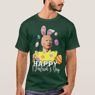 Camiseta Feliz Día de San Patricio Funny Joe Biden Pascua