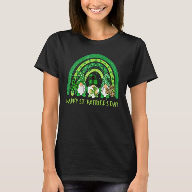 Camiseta Feliz Día de San Patricio Funny Saint Patrick Iris (Anverso)