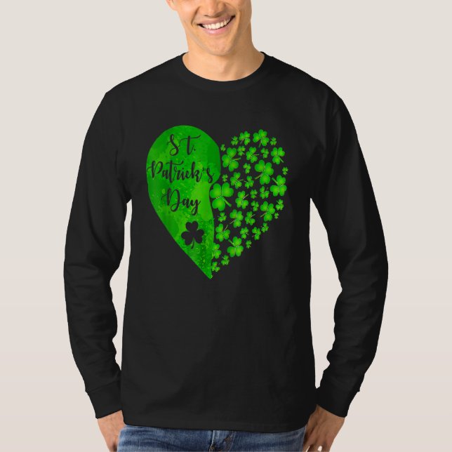 Camiseta Feliz Día de San Patricio Funny Saint Patrick Iris (Anverso)