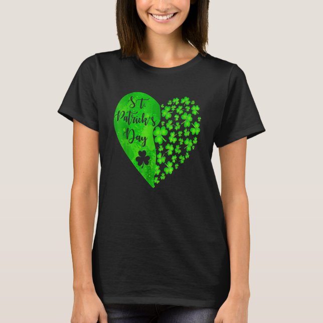 Camiseta Feliz Día de San Patricio Funny Saint Patrick Iris (Anverso)