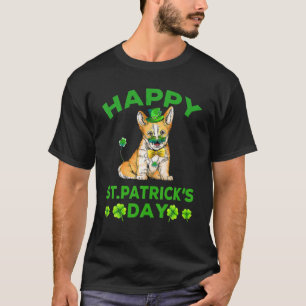 Camiseta Feliz Día de San Patricio Funy Saint Patricks Corg