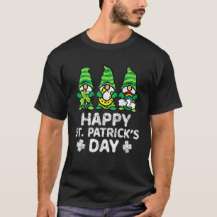 Camiseta Feliz Día de San Patricio Gnomes Saint Paddys Patt