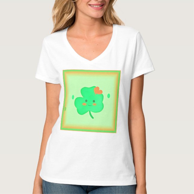 Camiseta Feliz Día de San Patricio. ¡Hazte con una en Zazzl (Anverso)