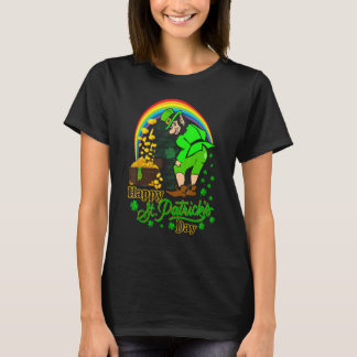 Camiseta Feliz Día De San Patricio Hombres Gráficos Shamroc