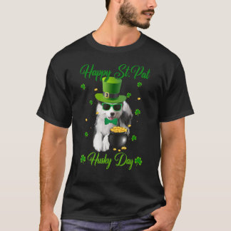 Camiseta Feliz Día de San Patricio Husky