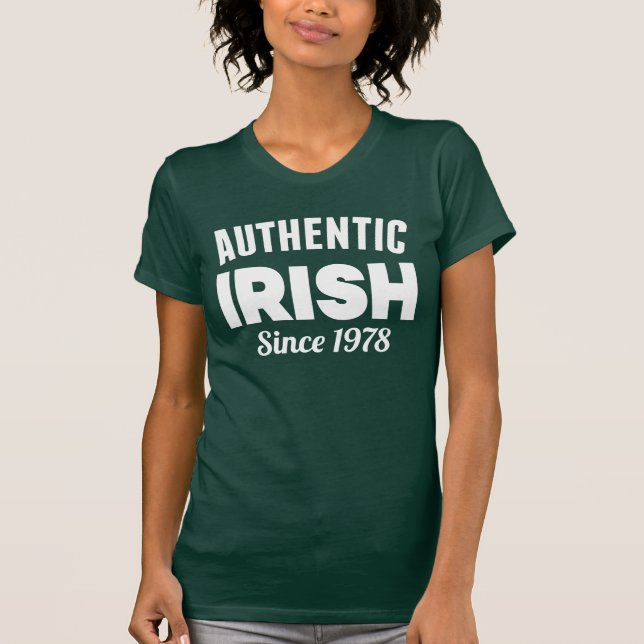 Camiseta Feliz Día de San Patricio | Irlandés Lucky Desde (Anverso)