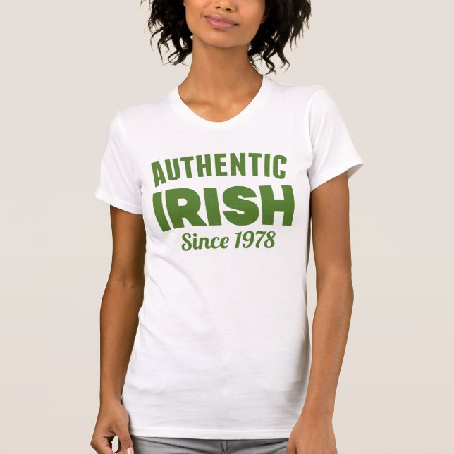 Camiseta Feliz Día de San Patricio | Irlandés Lucky Desde (Anverso)