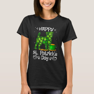 Camiseta Feliz Día De San Patricio Jack Russell Terrier Dog