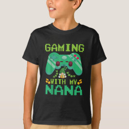 Camiseta Feliz Día de San Patricio Jugando Con Mi Nana