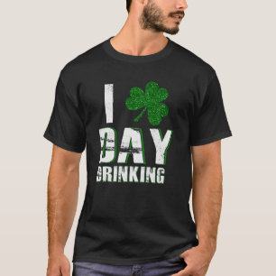 Camiseta Feliz Día de San Patricio, me encanta beber el Día