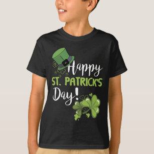 Camiseta de San Patricio para niños, color verde