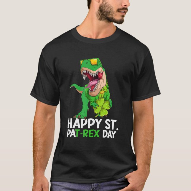 Camiseta Feliz Día de San Patricio para Bo (Anverso)