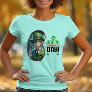Camiseta ¡Feliz Día de San Patricio! - Rapsodia arcoiris