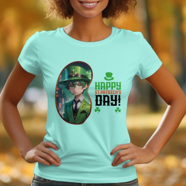 Camiseta ¡Feliz Día de San Patricio! - Rapsodia arcoiris (Subido por el creador)