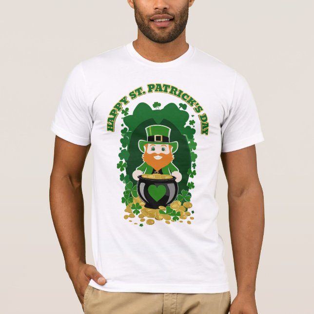 Camiseta Feliz Día de San Patricio regalo perfecto de la ca (Anverso)