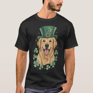 Camiseta Feliz día de San Patricio Retriever Dorado