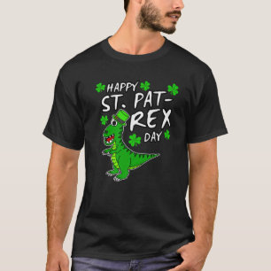 Camiseta Feliz Día de San Patricio Rex Dinosaur St. Paddy's