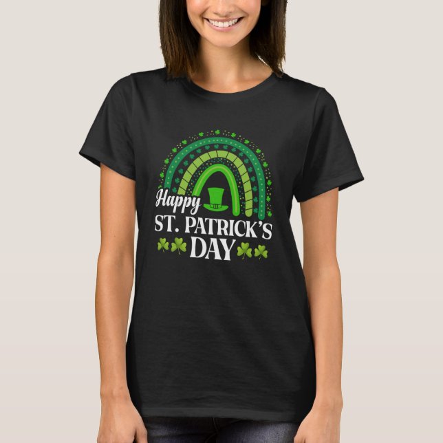 Camiseta Feliz Día de San Patricio Saint Patricks Chica irl (Anverso)