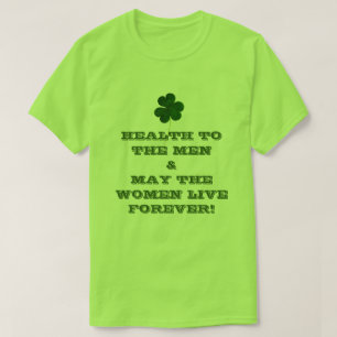Camiseta ¡Feliz Día de San Patricio! Shamrock Fun Irish Che