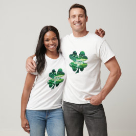 Camiseta Feliz día de San Patricio trébol de 4 hojas Orgull