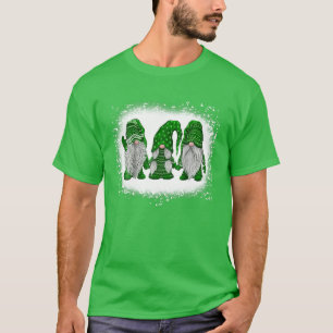 Camiseta Feliz Día de San Patricio Tres Gnomes Shamr