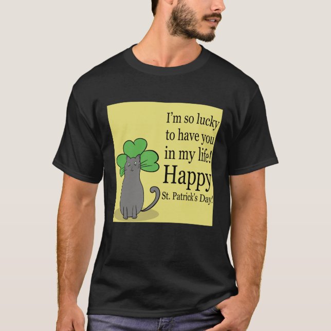 Camiseta ¡Feliz día de san patrick! (Anverso)