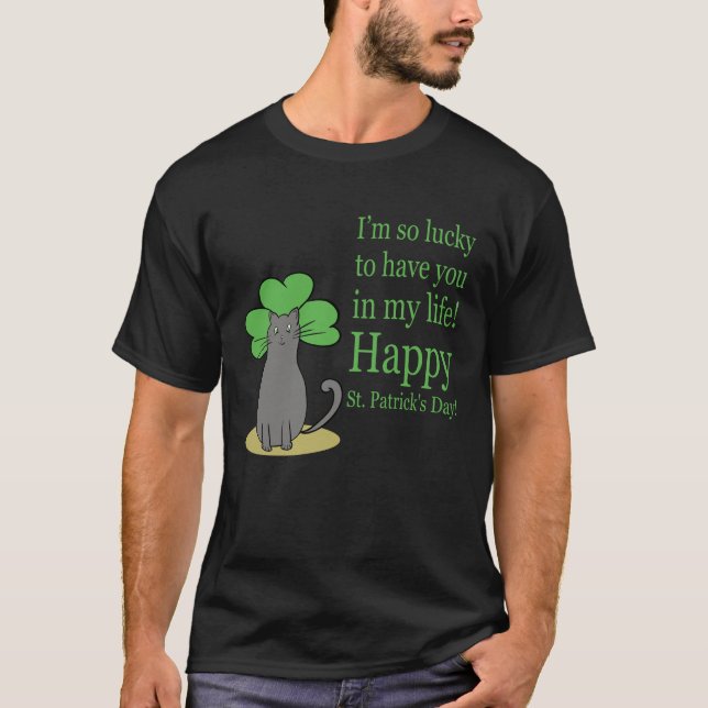 Camiseta ¡Feliz día de san patrick! (Anverso)