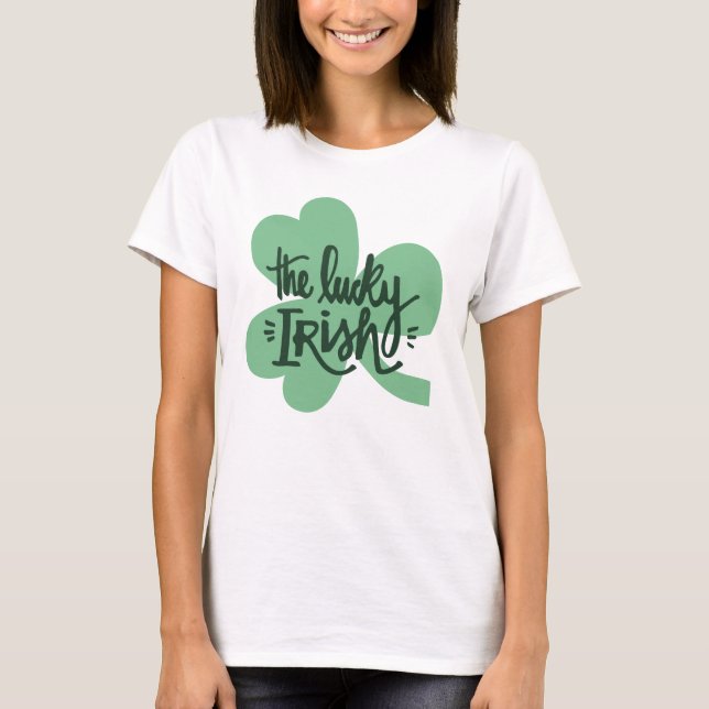 Camiseta ¡Feliz día de san patrick! (Anverso)