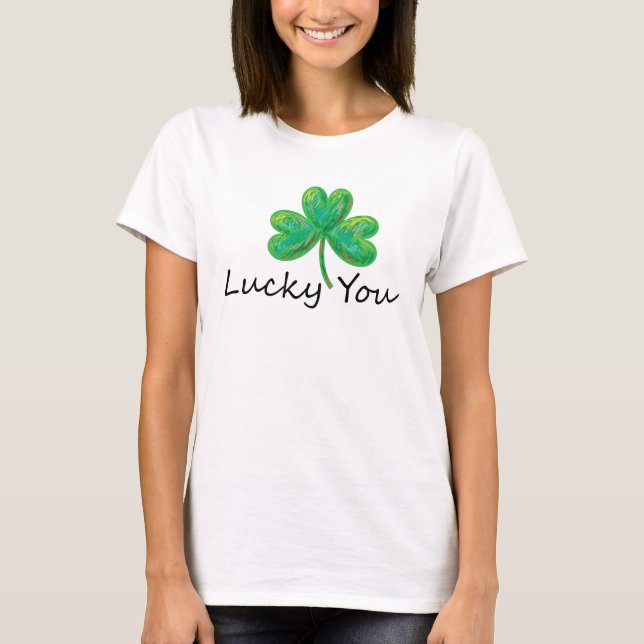 Camiseta ¡Feliz día de san patrick! (Anverso)
