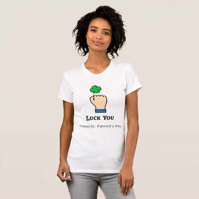 Camiseta ¡Feliz día de san patrick! (Anverso completo)